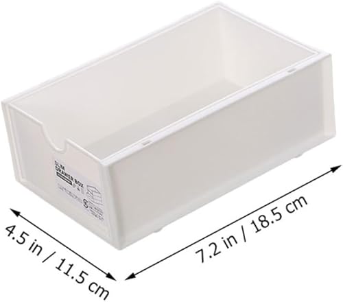 Miniatura 3 de STOBOK Caja de almacenamiento de escritorio, organizador de cajones de almacenamiento, organizador de cajones de escritorio de oficina, cajones