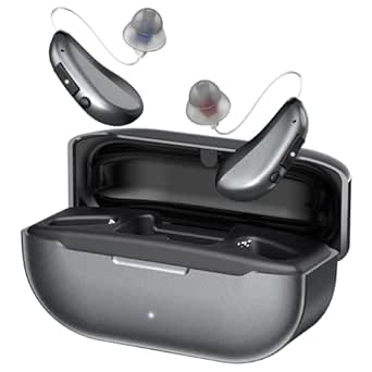 16-Channel Rechargeable Hearing Aids for Seniors with Noise Cancellation and Volume Adjustment