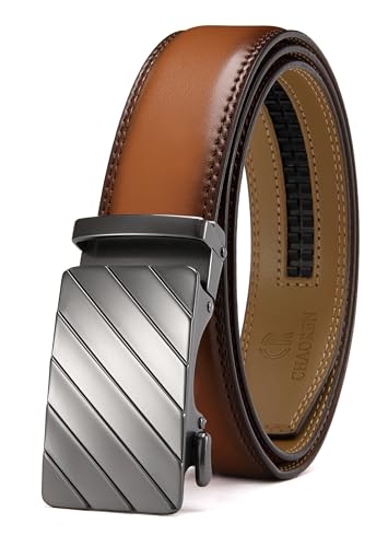 Image of CHAOREN 40mm Ratchet Belt Buckle Only for 1 3 /8 Slide Belt Strap, Automatic Click Buckle Adjustable
