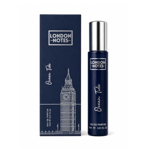 Image of LONDON NOTES OceanTide Perfume for Men & Women | Unisex Long Lasting Fragrance | Spicy, Floral & Citrus Blend | 15ml