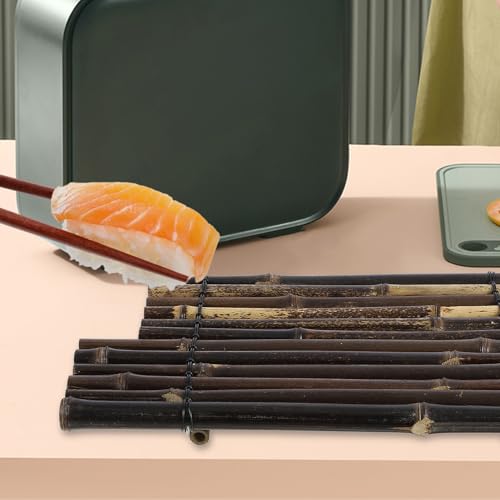 Bandeja para Sushi de Bamboo con Diseño Rústico miniatura 4
