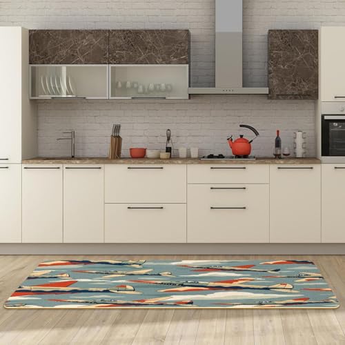 Tapis de cuisine antidérapant lavable contre sol glissant - 3
