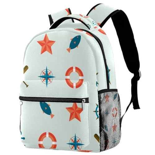 RODAILYCAY Mochila de viaje con balón de fútbol de Australia en red, mochila de escuela secundaria, mochila grande para libros, bonita mochila para hombres y mujeres, Multicolor 8, 29.4x20x40cm