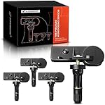 A-Premium Tire Pressure Monitoring System Sensors Compatible with Ford F-150 Explorer Escape Edge Expedition Fusion Mustang Lincoln Mazda 4-PC Set