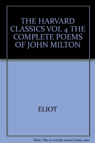 The Complete Poems of John Milton (The Harvard ... B00116AFL6 Book Cover