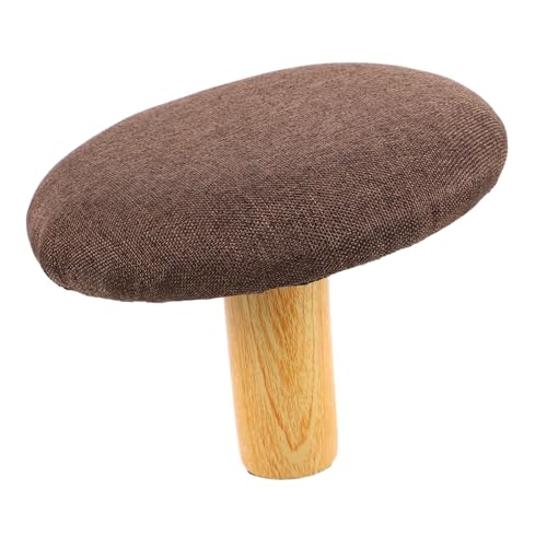 Outanaya Ergonomic Wooden Kneeling Bench for Posture Compact Meditation Stool for Reading Prayer and Office Use Relieves Leg Pressure Unique Design and Stability