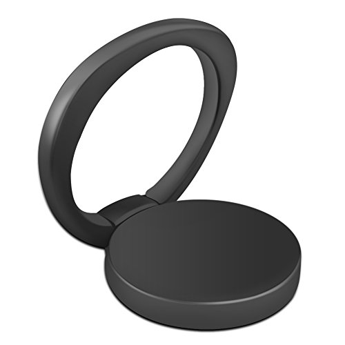 Cell Phone Ring Holder, DIGITWHLE Universal Smartphone Ring Grip Stand Car Mounts for iPhone X 8 7/7 Plus, for Samsung Galaxy S8/S7, for Tablet, Fit Magnetic Car Mount-Gun Metal Color