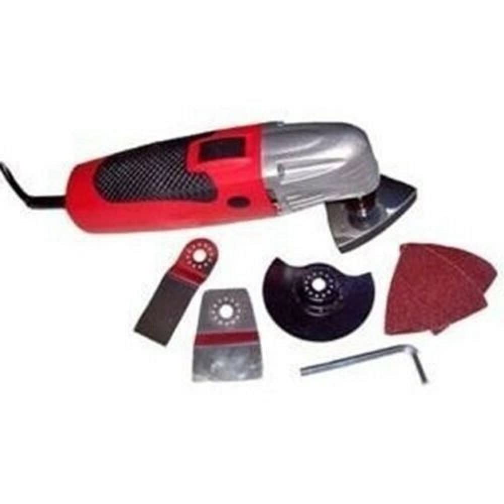 Electric Power Multi Function Vibrating Power Sander Cutter Offset Saw Tool Kit