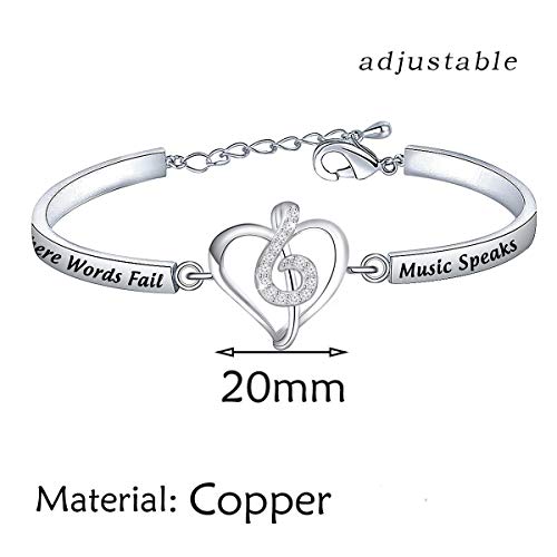 TGBJE Music Bracelet - Music Lover & Teacher Gift2