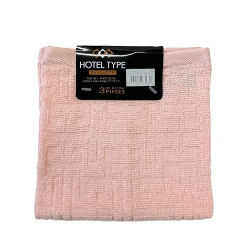 綿100%ハンドタオル3枚組