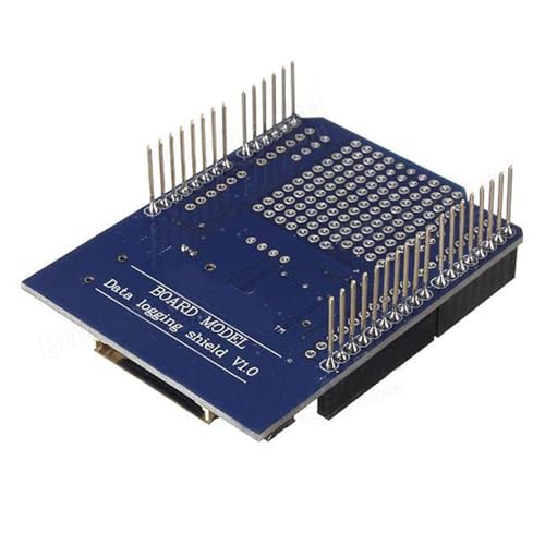 Image of Data Logging Shield XD-204 Data Logger Module Logging Shield Data Recorder Shield for Arduino UNO w /SD Card