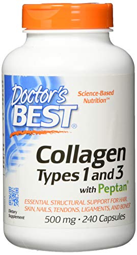 Doctor's Best Collagen Types 1 & 3 with Peptan, Non-GMO, Gluten Free, Soy
