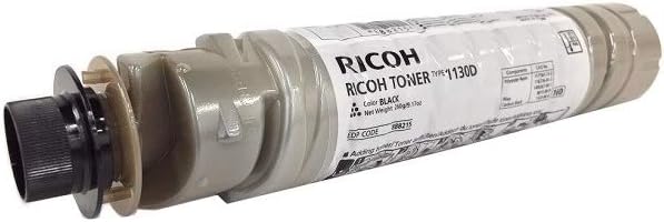 Ricoh888215 Type 1130D Toner, 9,000 Pages Yield, Black