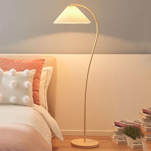 Lámpara vertical moderna blanca con luz suave para interiores 7