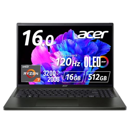 Amazon.co.jp: Acer ノートパソコン Swift Edge SFE16-43-A76Y/K 16.0