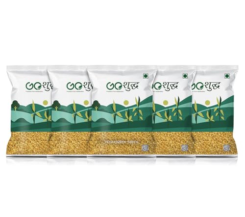 Image of Goshudh Fenugreek Seeds 2.5 kg (500g Each Pack of 5) | Dana Methi Seeds