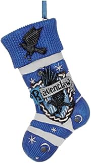 Nemesis Now Officially Licensed Harry Potter Ravenclaw Stocking Hanging Ornament, Blue