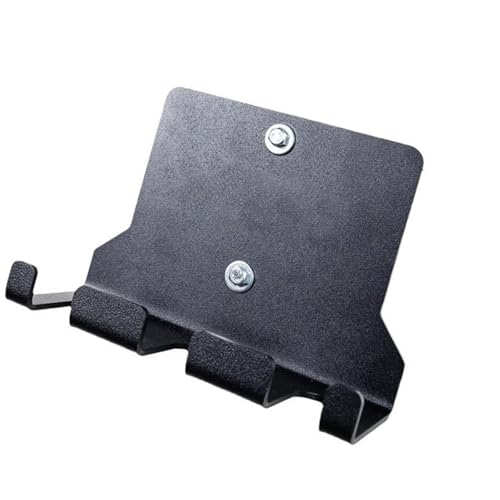 Support mural pour 3 barres d'haltères vertical compact gain de place