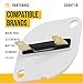 PartsBroz WP3390719 3390719 Dryer Thermal Fuse FSP G4AP0401 TF091C Elite Therma Thermistor Part - Compatible Whirlpool Kenmore Kitchenaid Maytag - Replaces AP6008309 PS11741444 WED8500BW0 WED8800YC1