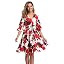 Style A-white_rose Print