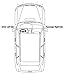 Compatible with Honda Civic Del Sol Corner Light Lamp 1993 1994 1995 1996 1997 Driver Left Side