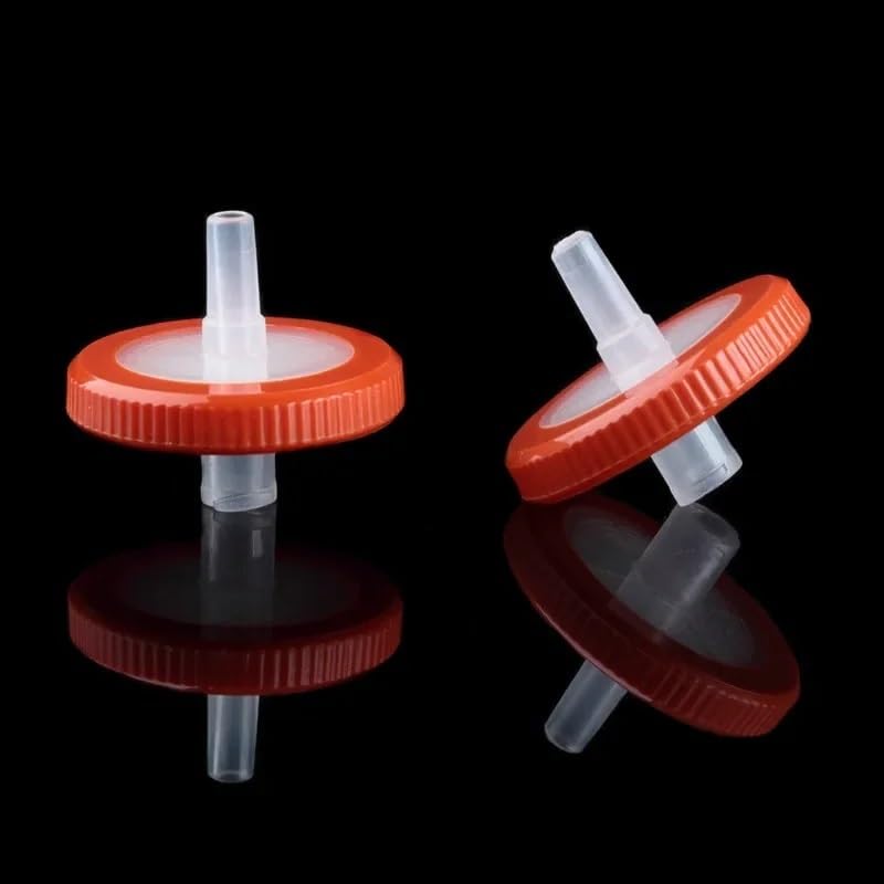 Laborfilter CA Einweg-Mikroporennadelfilter, Nadelfilter mit Celluloseacetatmembran, Außendurchmesser 13 mm/25 mm/33 mm 100/PK(33 mm 0.22 um)