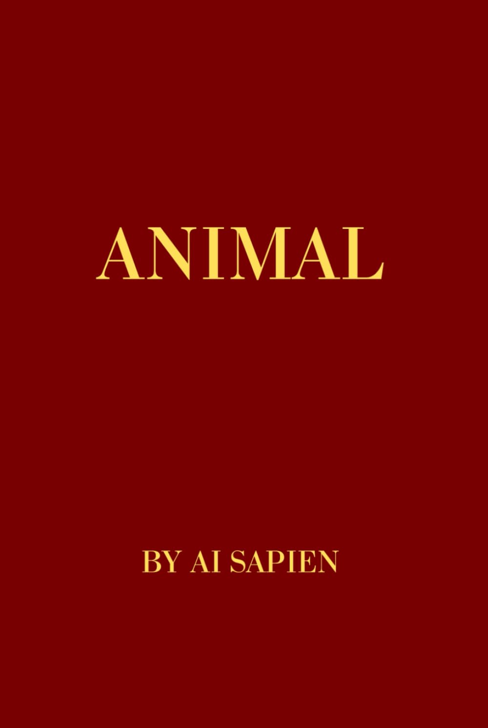 Animal (The Wordless Novels)