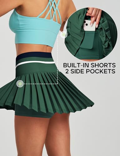 Heathyoga Pleated Tennis Skirt with Pockets for Women Tennis Skort for Woman High Waisted Golf Skirts Athletic Skirt4