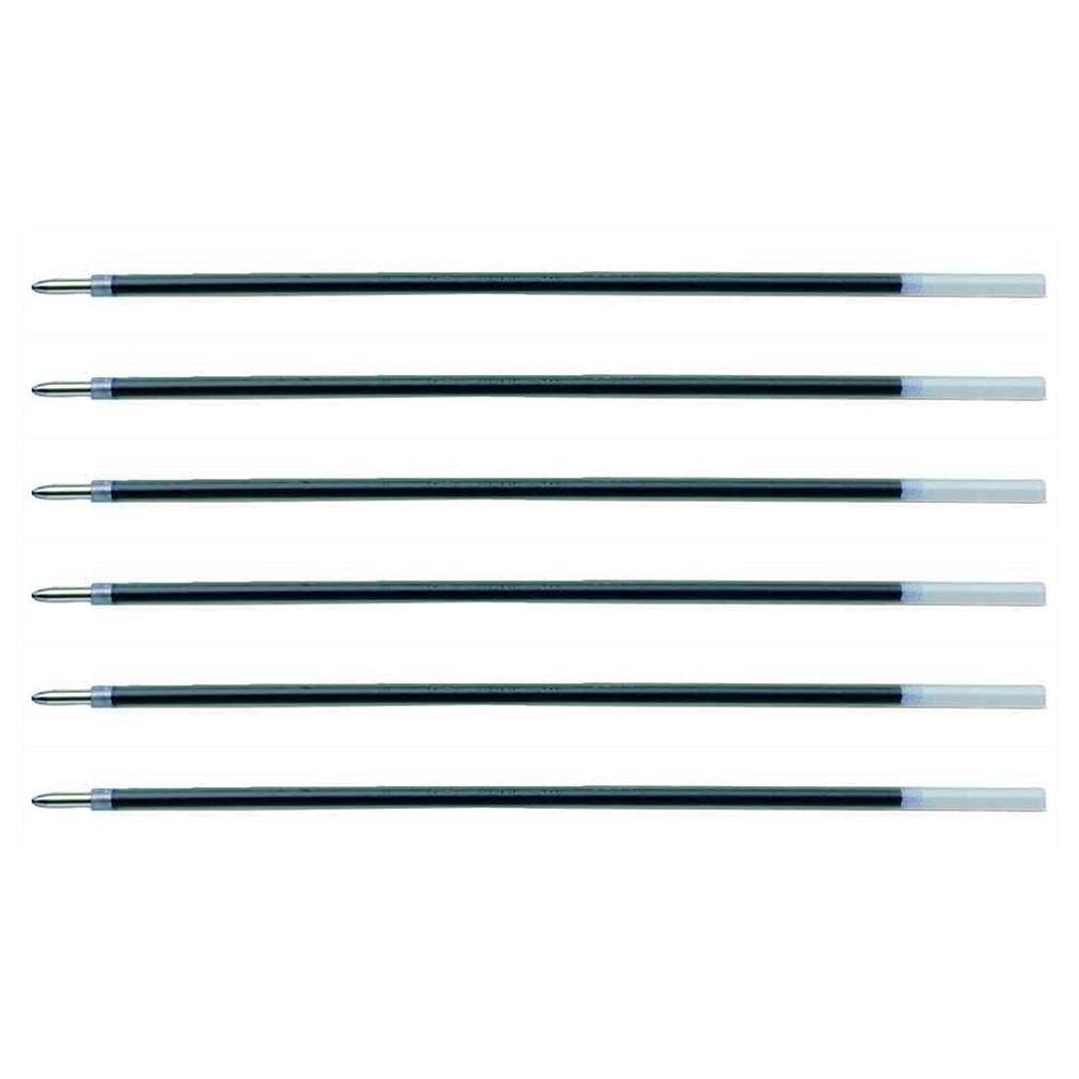 PILOT Juego de 6 recambios para bolígrafo RFN-GG, XL, verde