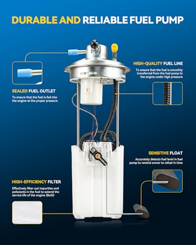 Image of PHILTOP Electric Fuel Pump Assembly FG2096 Fit for Chevrolet Express 2500