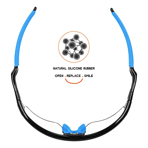 Image of Rubber Kits Earsocks and Nosepieces Compatible with Oakley Radar Path | Range | Edge | Pitch