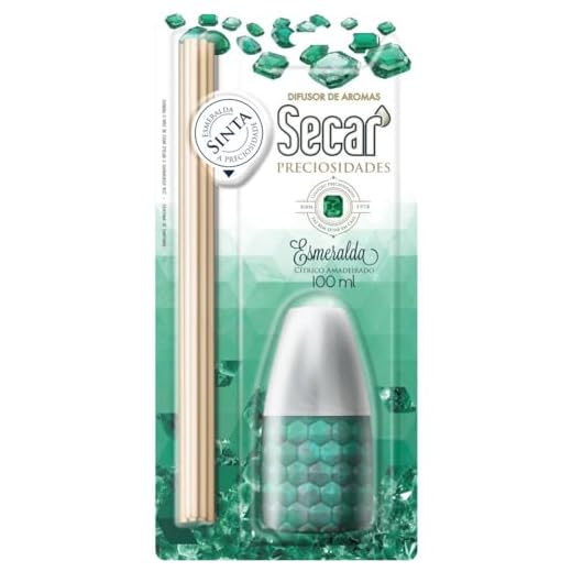 Difusor De Aromas, Soin, Secar, Preciosidades, Esmeralda, 100 ml