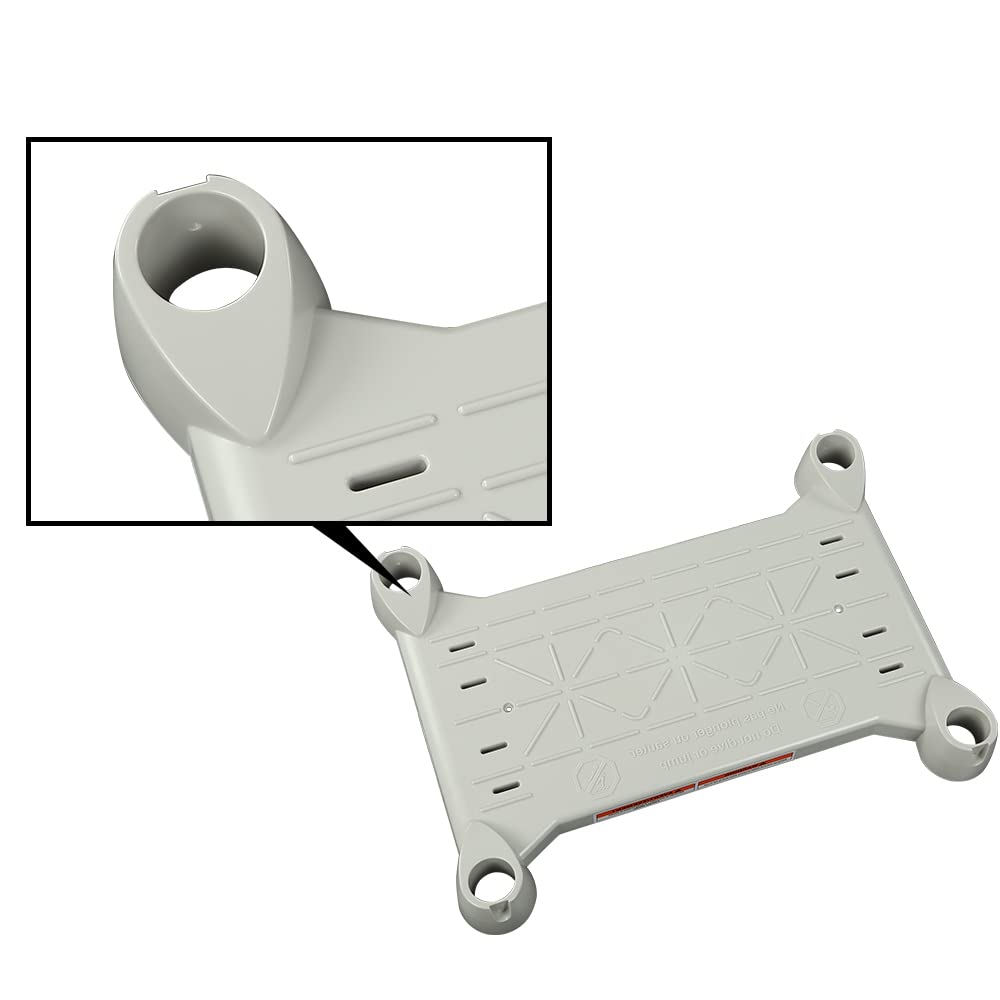 G-PLUS Plataforma de salto para piscina, color gris