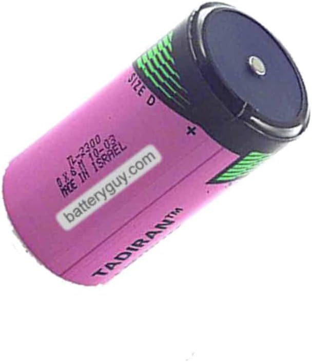 TADIRAN BATTERIES TL-2300/S-BP Non-Rechargeable Battery, Lithium, 16.5 Ah, 3.6 V, D, Raised Positive and Flat Negative