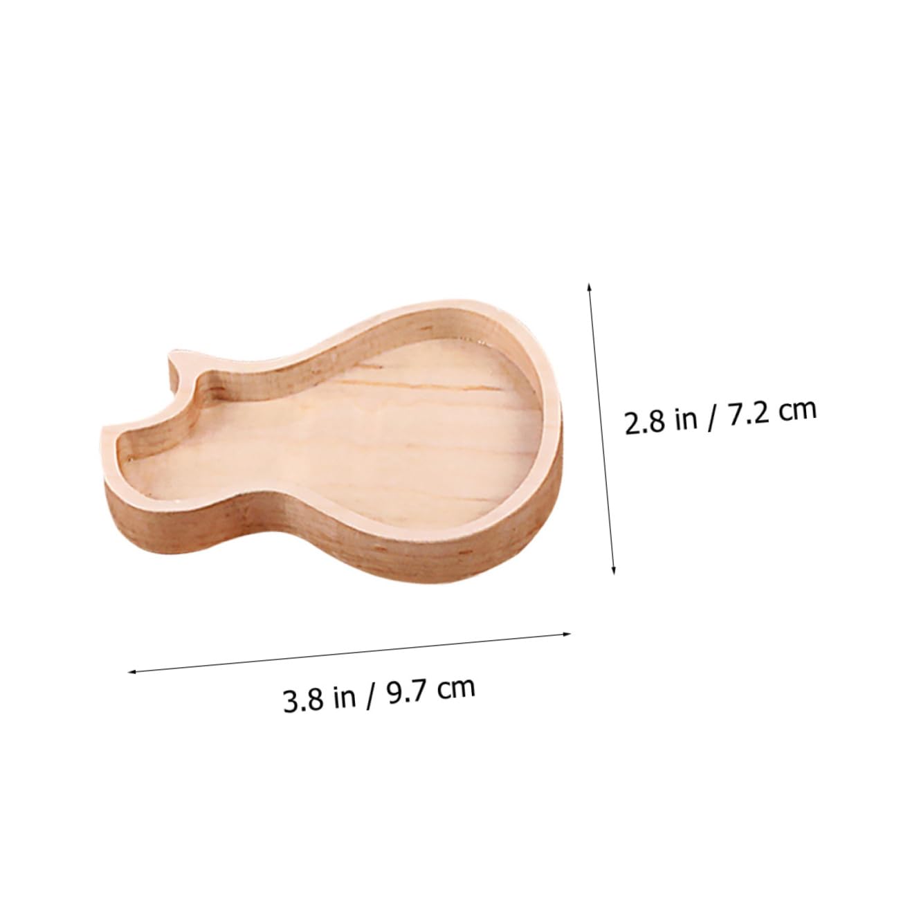 ifundom 3sätze Handgemachte Holz-Gitarren-Plektrum-Box Mit Plektren Für Musiker Praktische Aufbewahrung Für Gitarristen Geeignet Für Akustik Und Westerngitarren Stilvolles Design