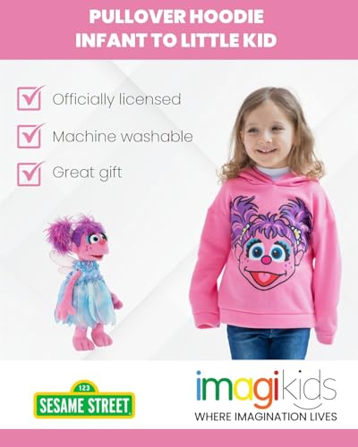 Sesame Street Abby Cadabby Girls Pullover Hoodie3