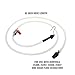 OEMTOOLS 24446 Brake Bleeder Adapter Hose 65-inch, Converts Fluid Evacuator to Vacuum Brake Bleeder, Universal Adapter for Brake Line Flushing and Hydraulic Clutch Bleeding