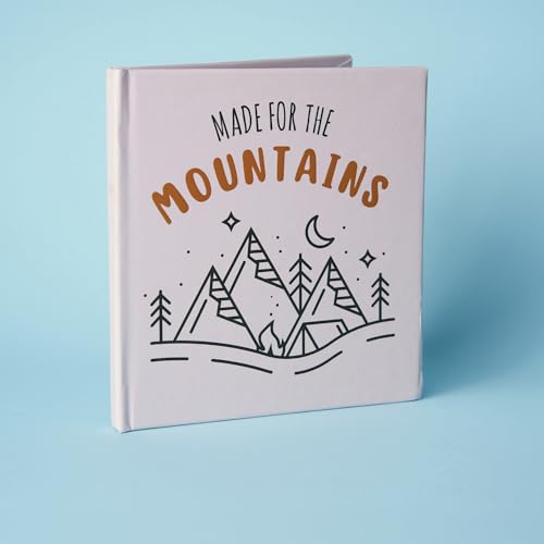 Image of Confetti Square Notebook (6 x 6 Inches / 15 x 15 cm) - Compact Premium Diary with 80 GSM Acid-Free Paper for Daily Planning, Task Management, Note-Taking, and Creative Journaling - Durable and Stylish Design (Take Me Back To Mountains)