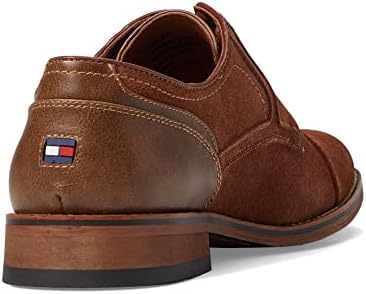 Tommy Hilfiger Men's Banly Oxford, Medium Brown Suede 210, 10.5M | Image 4