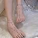 JNXYUE Fashion Beach Anklet Chain with Charm, Sexy Foot Jewelry for Summer