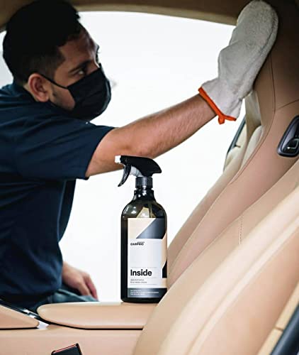 Image of CARPRO Inside Car Interior Cleaner: Ultimate Detailer Car Vinyl, Plastic & Finished Leather - Remove Dirt, Sweat, Oils from Interior Surfaces - Liter (34oz)
