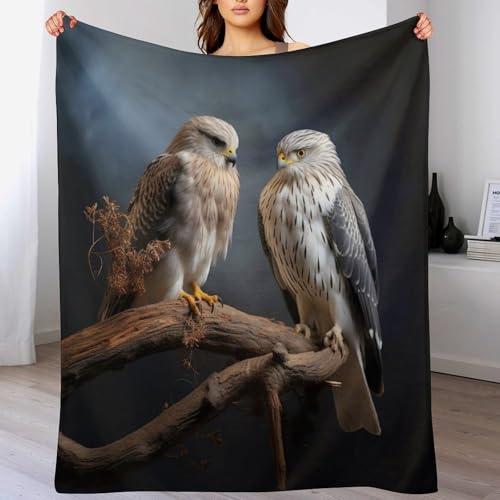 Couvertures de lit flannel douce Aigle couverture chaude 4 saisons - 2