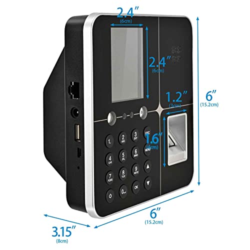 Terminal de pointage RFID et empreintes digitales haute précision