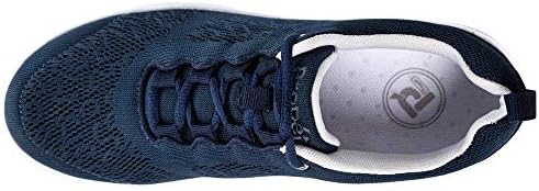 Propét Women's TravelActiv Sneakers Casual Lace-Up Shoes, Navy, 10 XX-Wide | Image 4