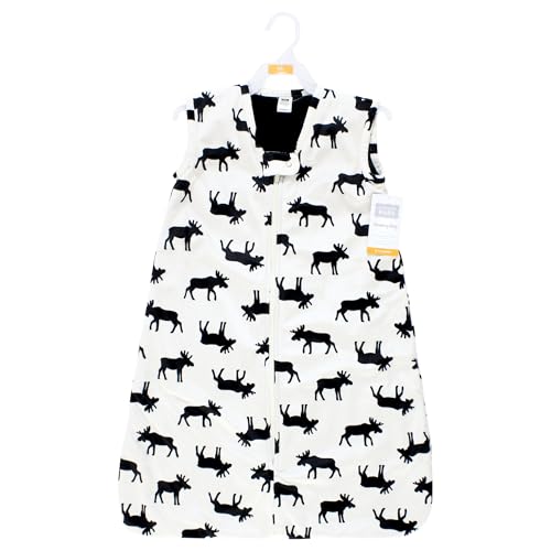 Image of Hudson Baby Infant Girls Long Sleeve Plush Faux Fur Sleeping Bag, Wearable Blanket