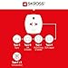 SKROSS Universal Travel Plug with USB and USB C, 1.302962, White