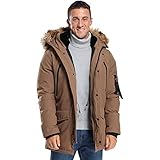 Molemsx Mens Winter Down Parka, Men's Warm Parka Puffer Winter Jackets For Men for Cold Weather Men'
