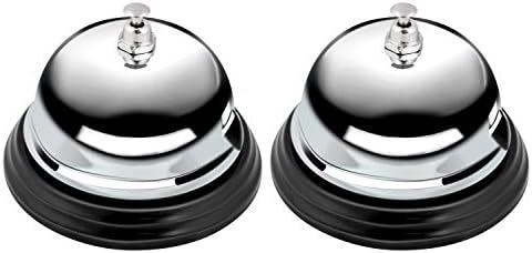 Amazon Basics Metal Call Bell, 2-Pack