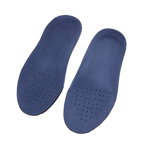 e, Medium Unisex Insoles Orthotic Arch Support Sport Running Shoe Pad