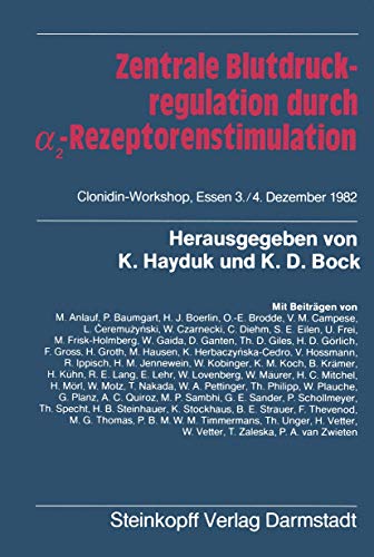 Preisvergleich Produktbild Zentrale Blutdruckregulation durch alpha-2 Rezeptorenstimulation (German Edition)